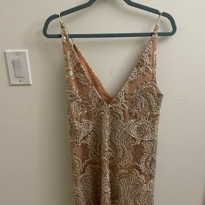 Free people sparkly mini dress size 4 like new
